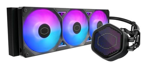 COOLER MASTER MASTERLIQUID ATMOS II 360 PIXEL LED DISSIPATORE A LIQUIDO 3 x 120MM ARGB KIT SCHERMO PIXEL INCLUSO NERO